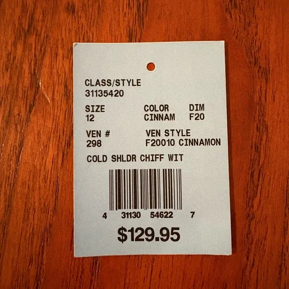 David’s Bridal Cinnamon Dress - Picture 3 of 7